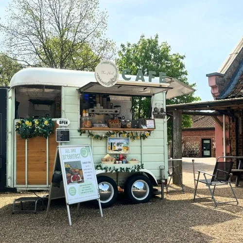 The original Nest Café horsebox trailer